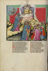 Moses and the Ark of the Covenant by Unbekannt Unbekannt